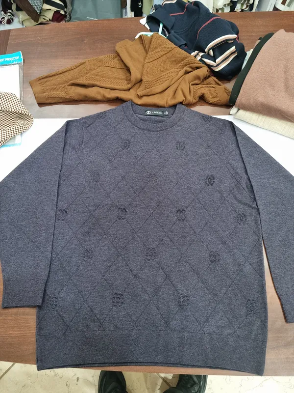 Charcoal_Knit_Regular_Fit_Sweater_for_Men