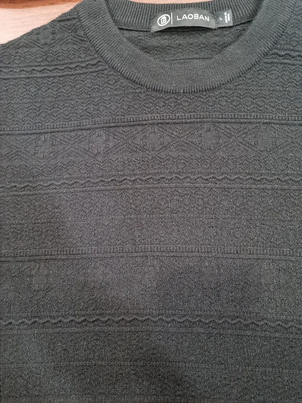 Grey_Knit_Regular_Fit_Sweater_for_Men