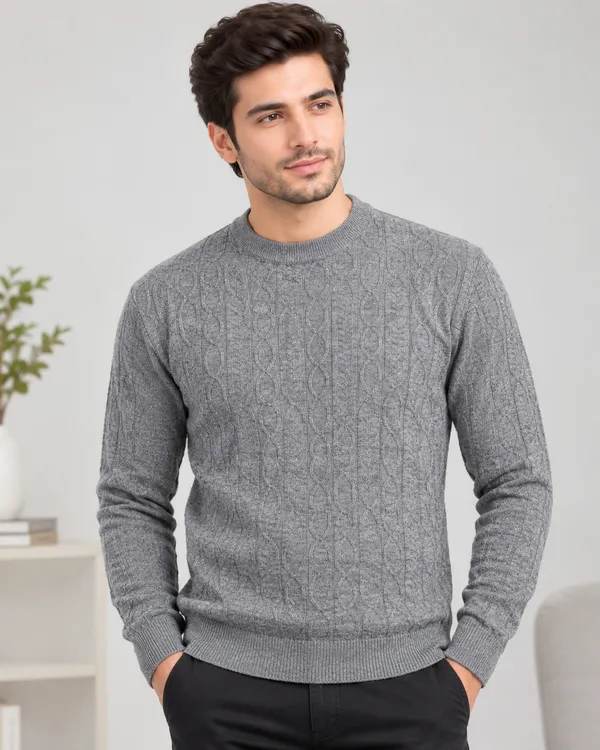 Dark_Grey_Acrylic_Regular_Fit_Full_Sleeve_Knit_Sweater_For_Men