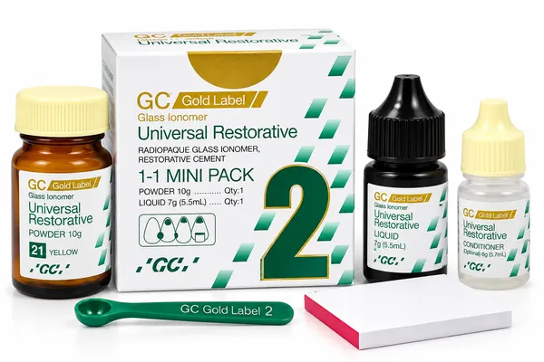 Gc_Gold_Label_2_Universal_Restorative_Glass_Ionomer_Cement