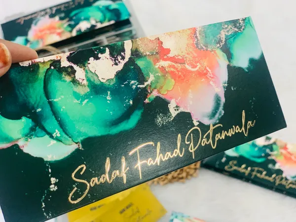GOLD_FOIL_Abstract_Printed_envelop_custom_made