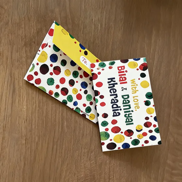Personified_White_Multicolour_Polka_Dot_Envelope_And_Card_Set_24Pc