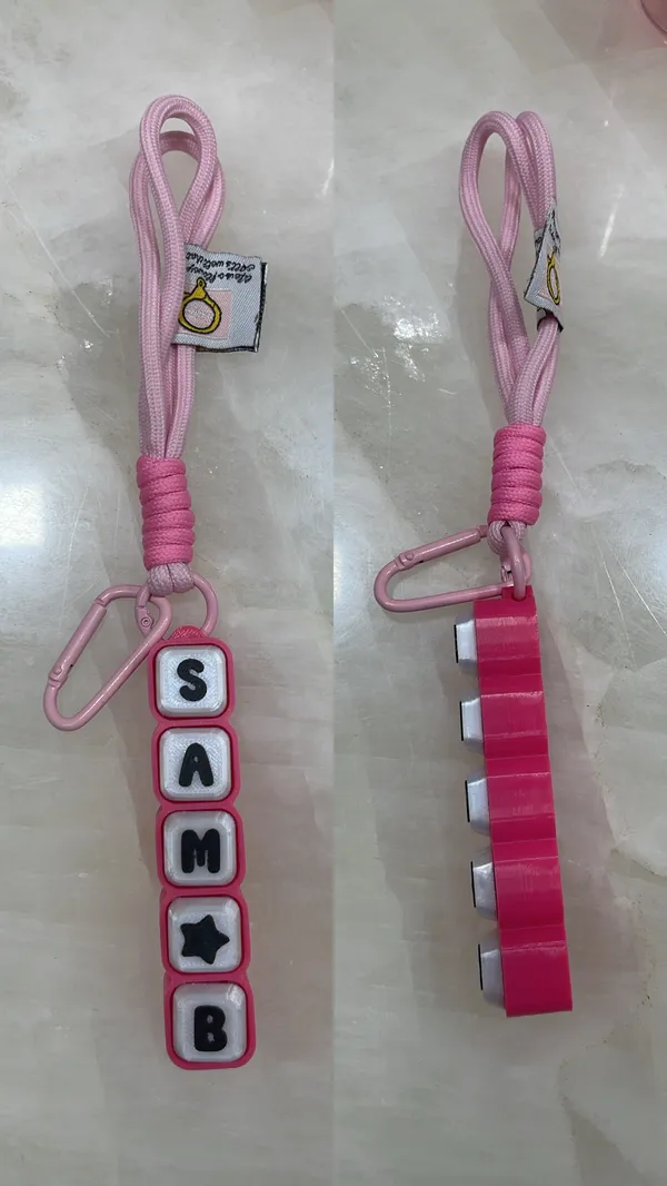 KEY_CHAIN_FIDGET_CLICKER_PINK_BASE_CUSTOM_NAME