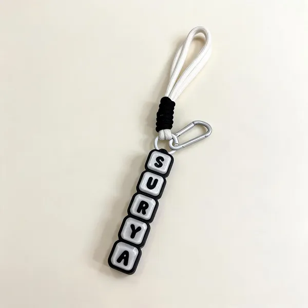 Black_White_Custom_Name_Fidget_Clicker_Keychain_Pack_Of_3