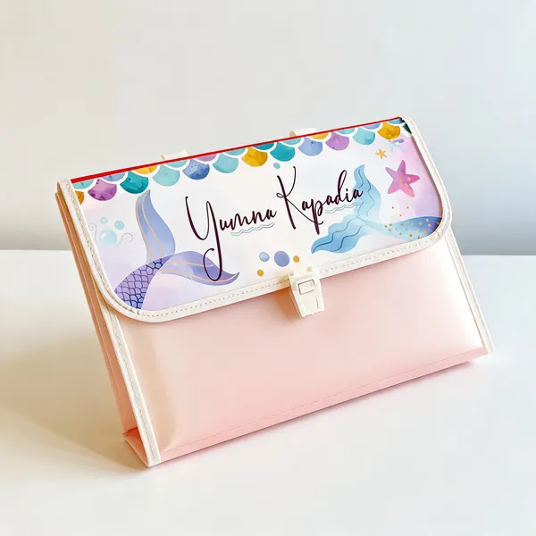 Pink_Mermaid_Print_Snap_Closure_Piano_Folder