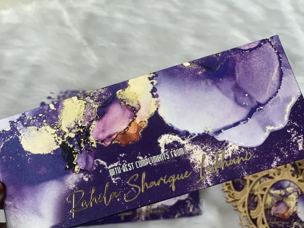 GOLD_FOIL_Abstract_royal_blue_Printed_envelop_custom_made