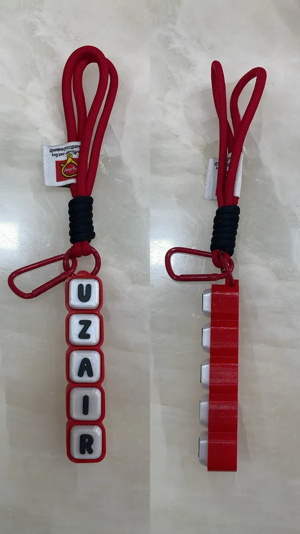 KEY_CHAIN_FIDGET_CLICKER_RED_BASE_CUSTOM_NAME