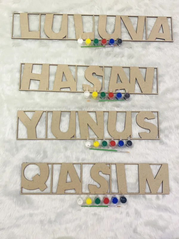 Mdf_Personalised_Names_diy_kit_with_colours