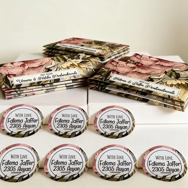 Personified_Multicolour_Floral_Printed_Envelope_And_Sticker_Set_24Pc