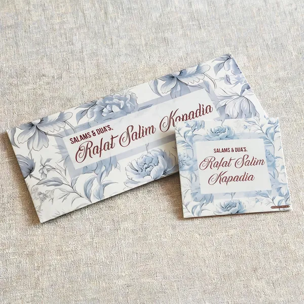 Personified_Blue_Grey_Floral_Wedding_Invitation_Card_And_Envelope_Set_24Pc
