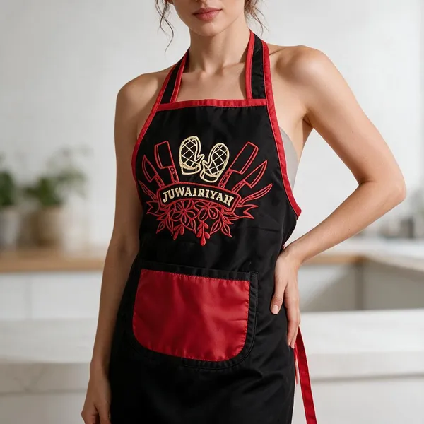 Embroidered_Kitchen_Apron_With_Front_Pocket