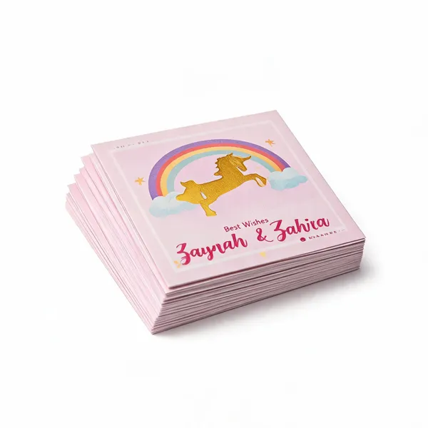 Unicorn_Gold_Foil_Printed_Invitation_Cards_Pack_Of_25
