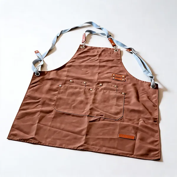Cotton_Utility_Solid_Brown_Apron