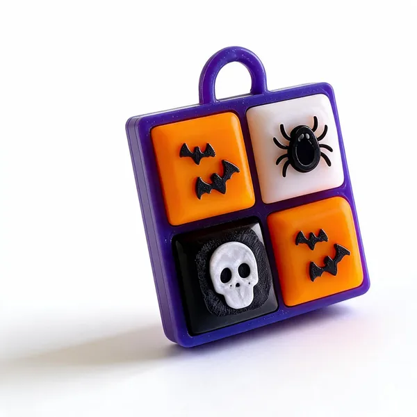 Purple_&_Orange_Pla_Halloween_Fidget_Clicker_Keychain