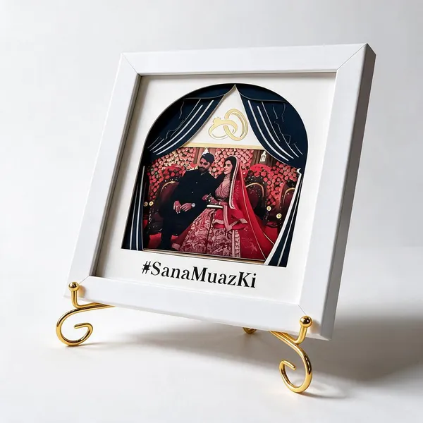 3d_Wedding_Photo_Frame