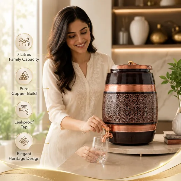 Copper_Antique_Barrel_Floral_Engraved_Water_Dispenser_7L