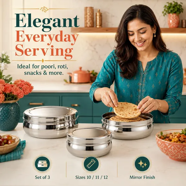 Stainless_Steel_Classic_Poori_Dabba_Storage_Containers_Set_Of_3