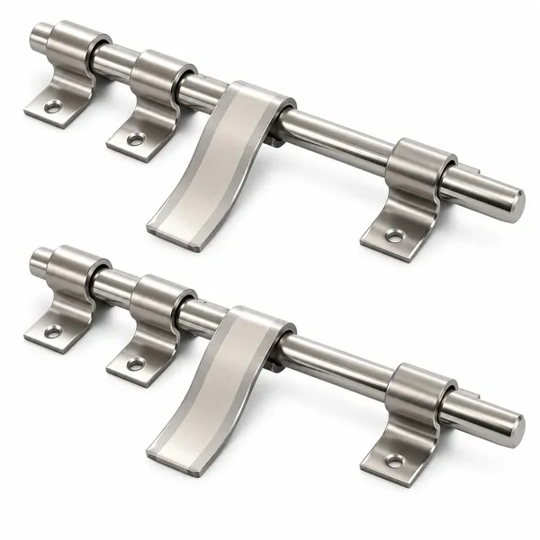 Stainless_Steel_Modern_Aldrop_Slide_Bolt_Door_Hardware_Combo_Set