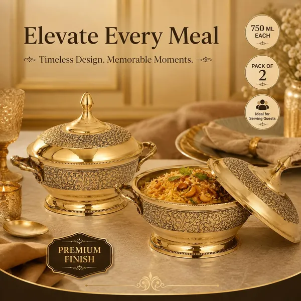 Brass_Traditional_Floral_Embossed_Serving_Handi_With_Lid_Set_Of_2