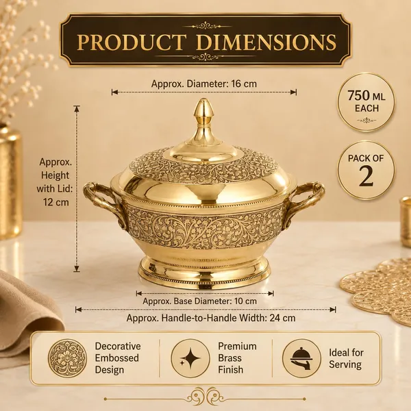 Brass_Traditional_Floral_Embossed_Serving_Handi_With_Lid_Set_Of_2