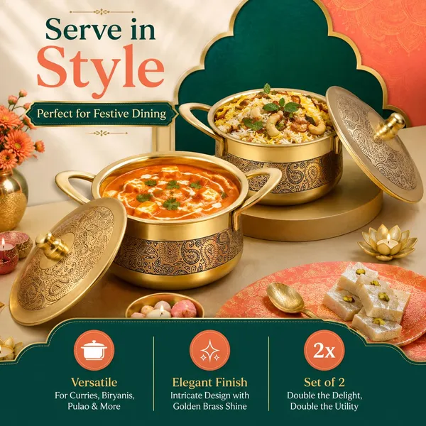 Brass_Traditional_Paisley_Engraved_Serving_Handi_With_Lid