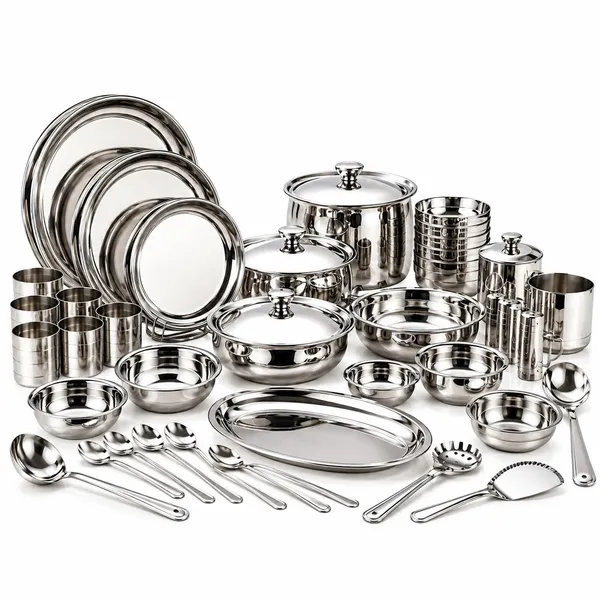 Stainless_Steel_Mirror_Finish_51_Piece_Dinner_Set_For_6