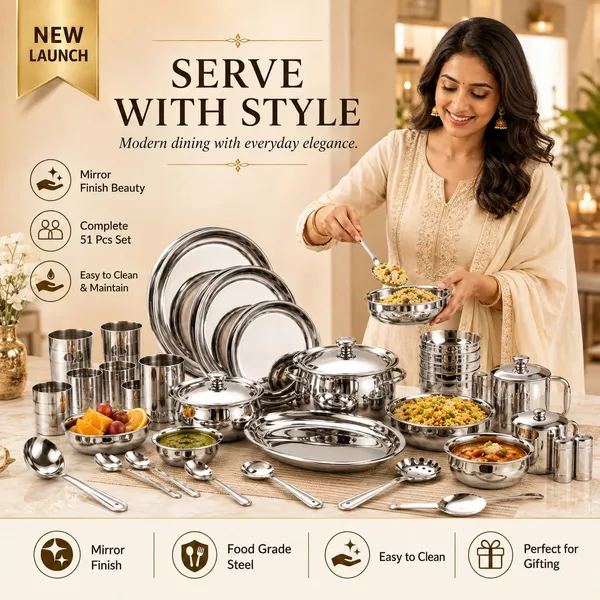 Stainless_Steel_Mirror_Finish_51_Piece_Dinner_Set_For_6