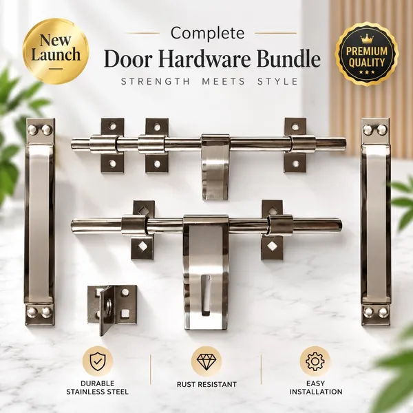 Metal_Modern_Door_Fittings_Hardware_Bundle_With_Tower_Bolts