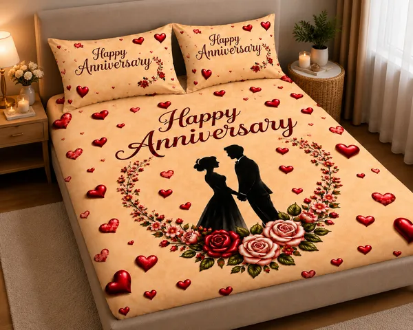 Happy_Anniversary_Floral_7d_Print_Flat_Double_Bedsheet_With_2_Pillow_Covers_(90x100_Inches)