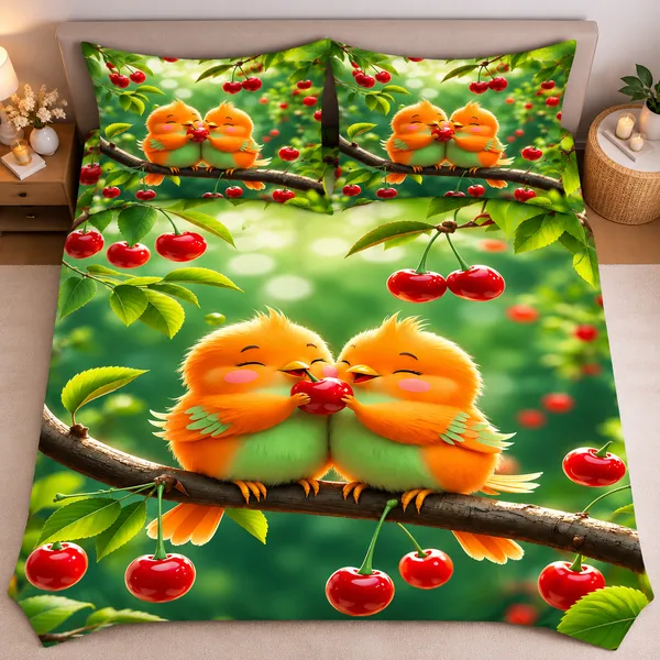 Cherry_Bird_7d_Print_Flat_Double_Bedsheet_With_2_Pillow_Covers_(90x100_Inches)