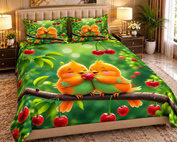 Cherry_Bird_7d_Print_Flat_Double_Bedsheet_With_2_Pillow_Covers_(90x100_Inches)