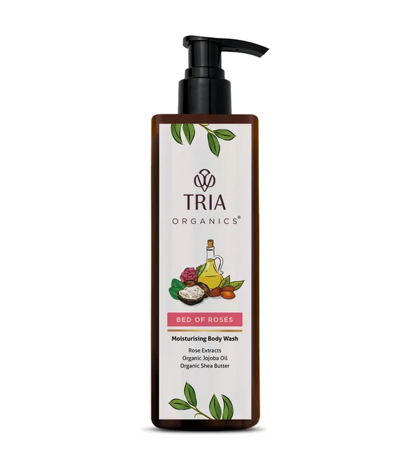 Bed_Of_Roses:_Rose,_Organic_Jojoba_Oil_And_Shea_Butter_Body_Wash_-_Moisturizing_(200Ml)