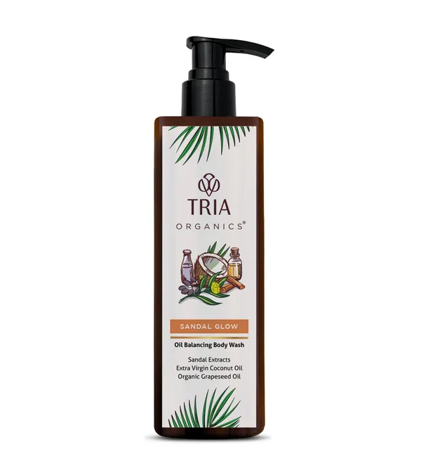 Sandal_Glow:Sandalwood_Grapeseed_Coconut_Oil_Body_Wash_Oil_Balancing_200Ml