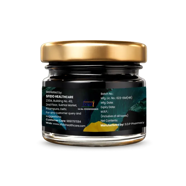 SFIDO_Shilajit,_Growth_Men's_Body_Strength_&_Stamina,_Semi_Liquid_(20_Gm)