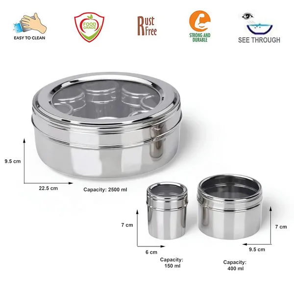 Stainless_Steel_Round_Spice_Box_With_Acrylic_Lids
