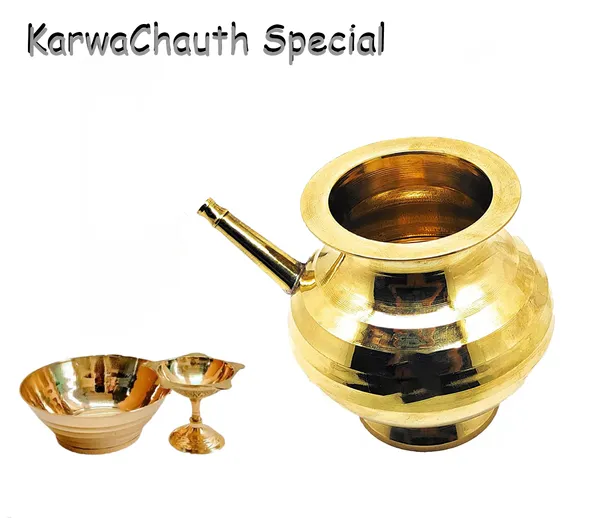 Brass_Karwa_Chauth_Kalash