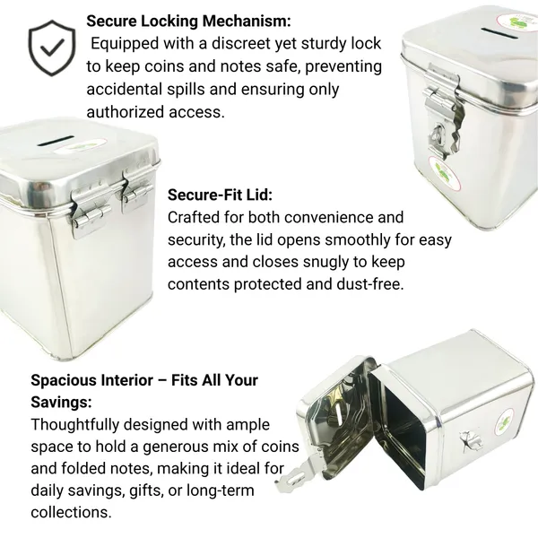 Stainless_Steel_Lockable_Money_Bank