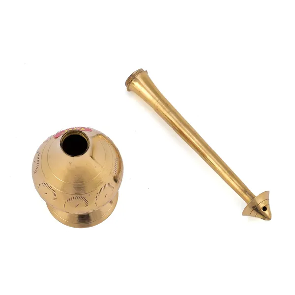 Brass_Decorative_Hookah_Showpiece