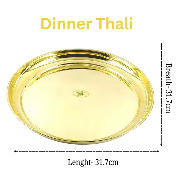 Brass_Traditional_Plain_Thali_Dinner_Set