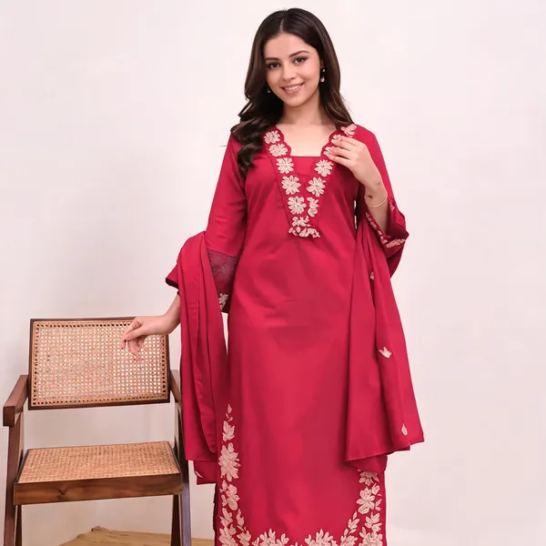 Pink_Embroidered_Straight_Kurta_Set_For_Women