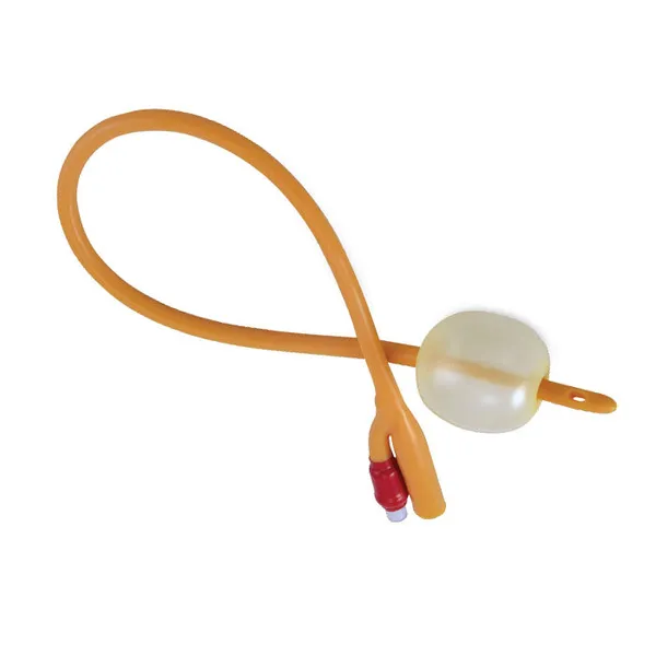 Cruzine_Foley_Balloon_Catheter_2_Way_Sterile_Latex_Pack_Of_50_Silicon_Pack_Of_50_Yellow_Color