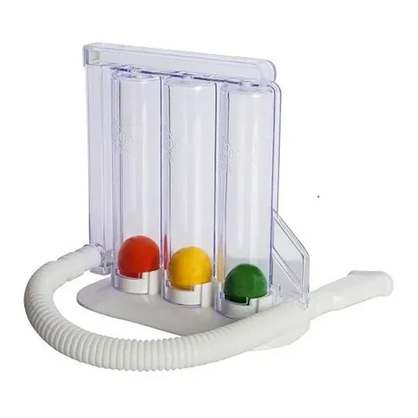3_Ball_Spirometer_Breathing_Lung_Exerciser_Abs_Chamber_With_Pe_Ball_Mouthpiece_And_Eva_Tubing