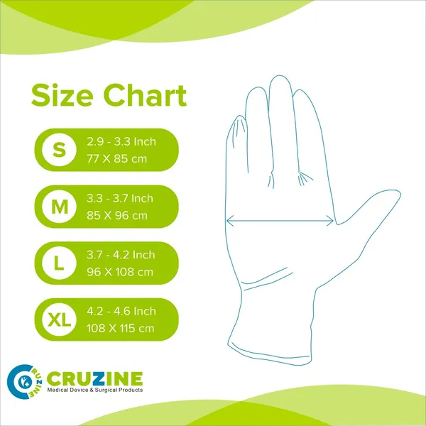 Cruzine_Examination_Gloves_Latex_Medical_Pack_Of_100