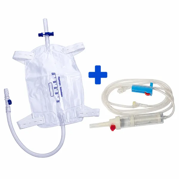 Leg_Urinary_Bag_Pvc_700ml_And_Blood_Administration_Set_Single_Chamber_Pvc_Pack_Of_25_Combo_Set