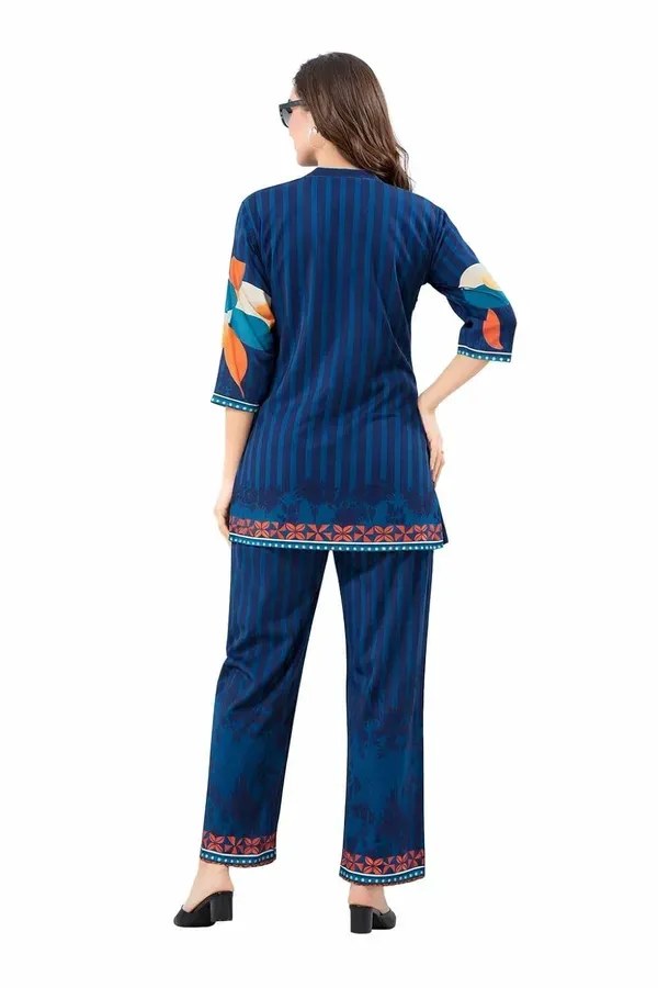 Blue_Rayon_Premium_Co_Ord_Set_For_Women