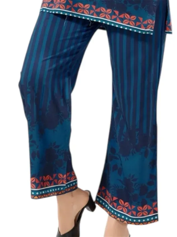 Blue_Rayon_Premium_Co_Ord_Set_For_Women