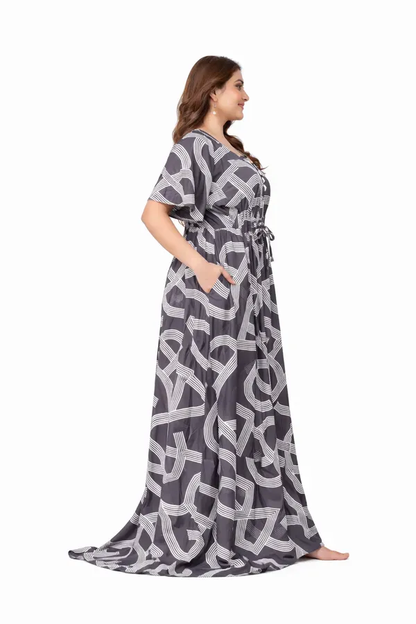 Royal_Grey_Frock_Nighty_Premium_Comfort_Wear