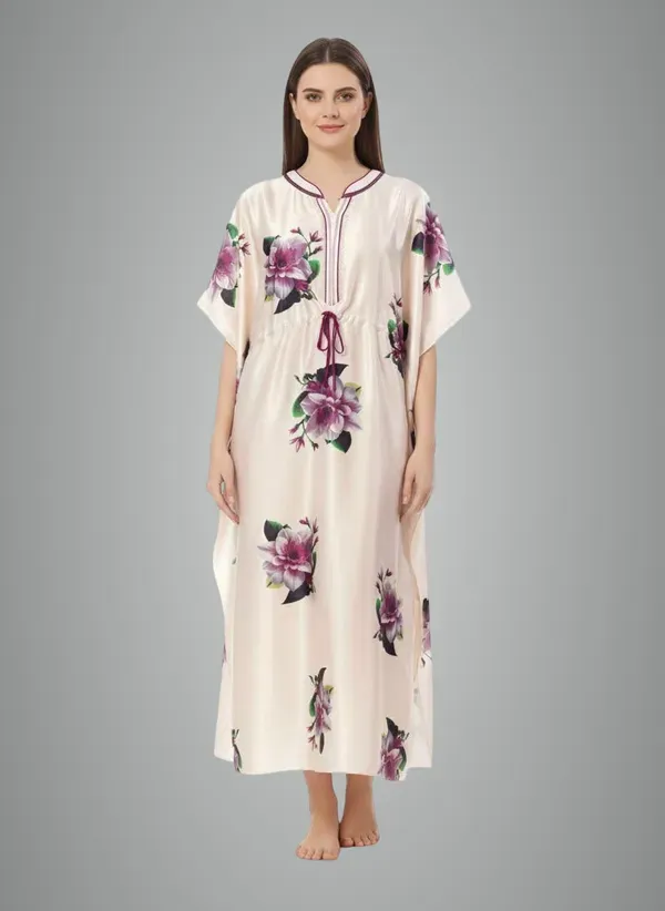 White_Italian_Satin_Premium_Kaftan_Night_Gown_For_Women