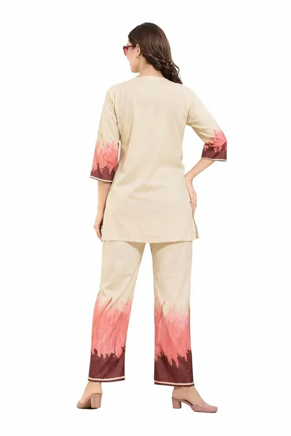Cream_Rayon_Premium_Co_Ord_Set_For_Women