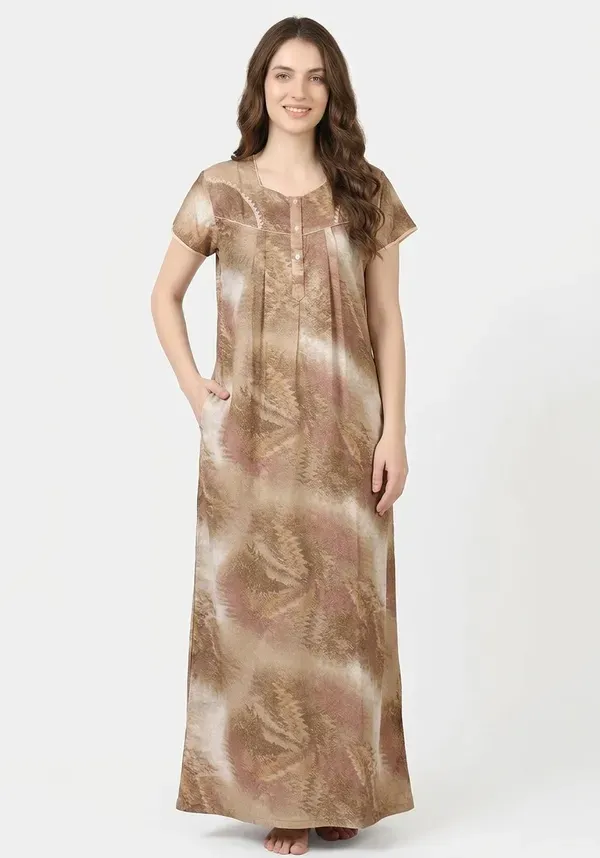 Premium_Coffee_Brown_Comfort_Nighty_Soft_Fabric